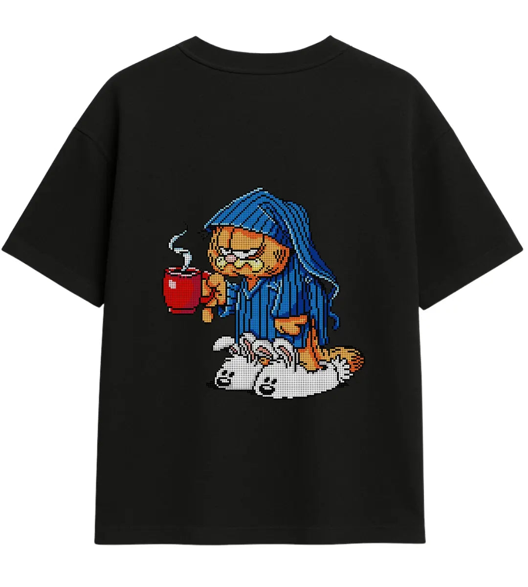 Lazy Garfield Oversize T-Shirt Lorinfo