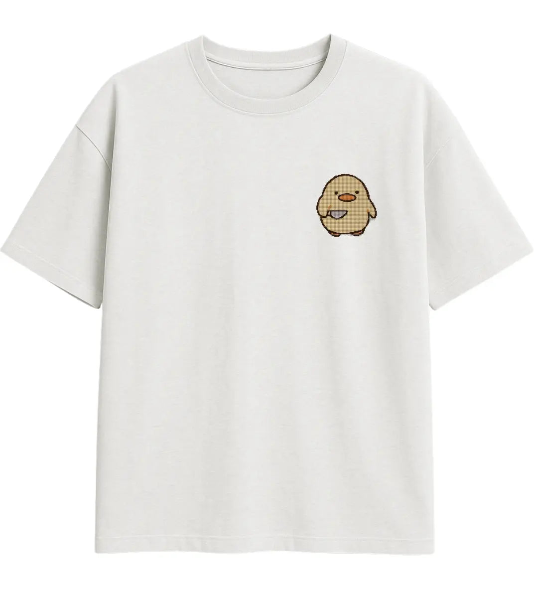 Pixel Chick Oversize T-Shirt Lorinfo