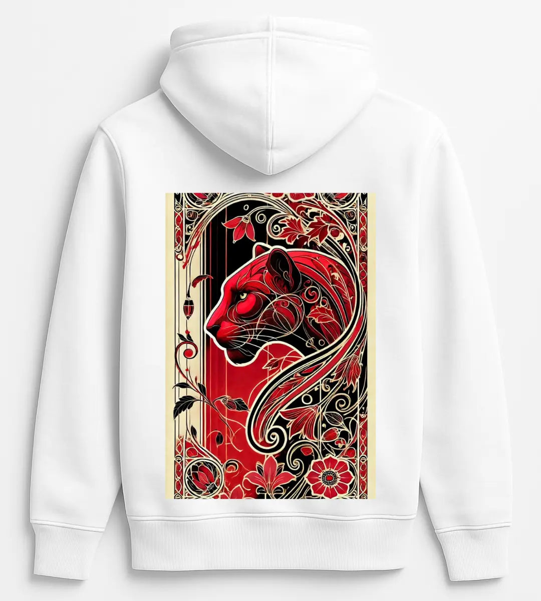 Red Panther Hoodie Lorinfo