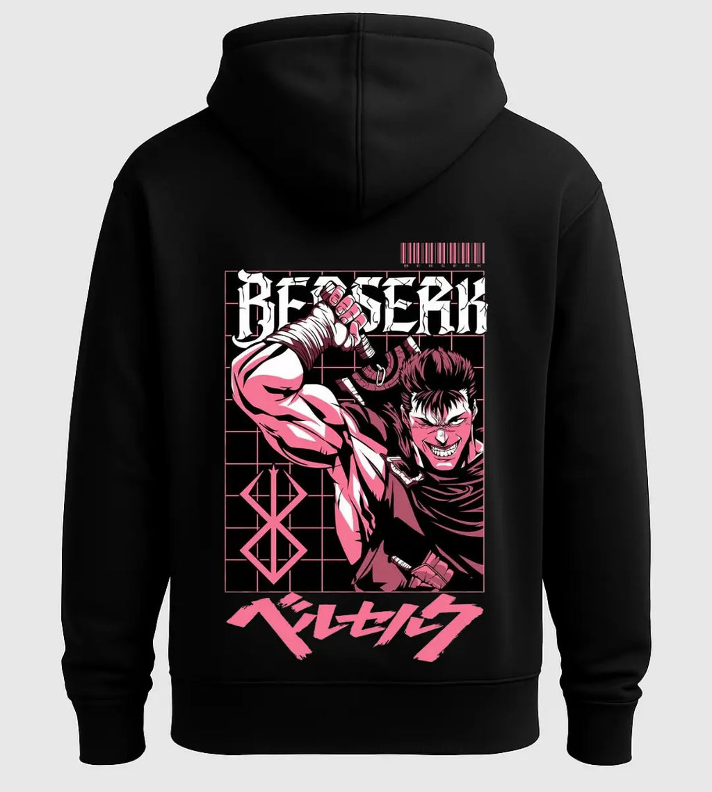 Berserk Neon Rage Hoodie Lorinfo