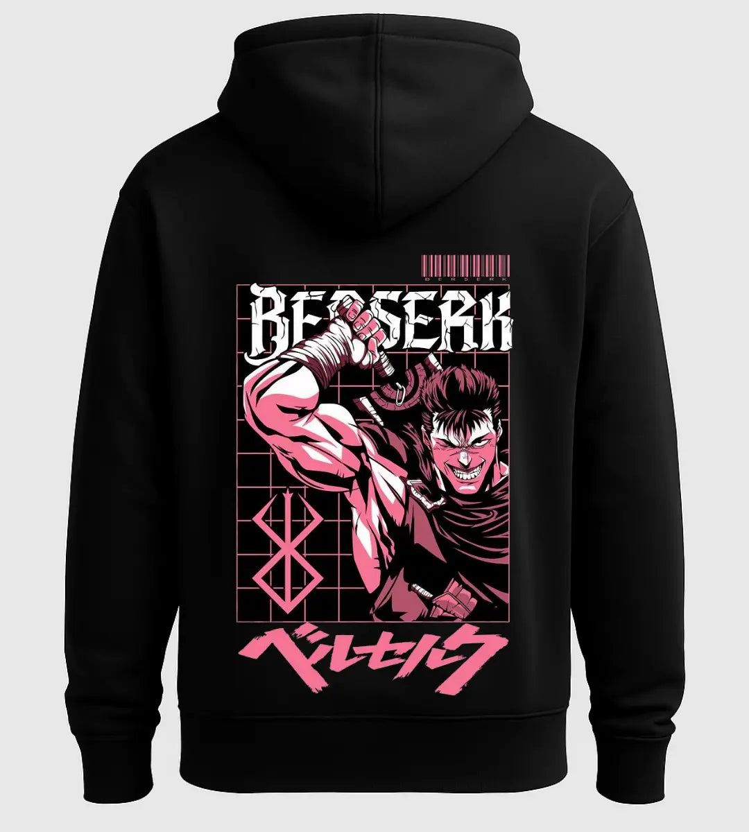 Berserk Neon Rage Hoodie Lorinfo