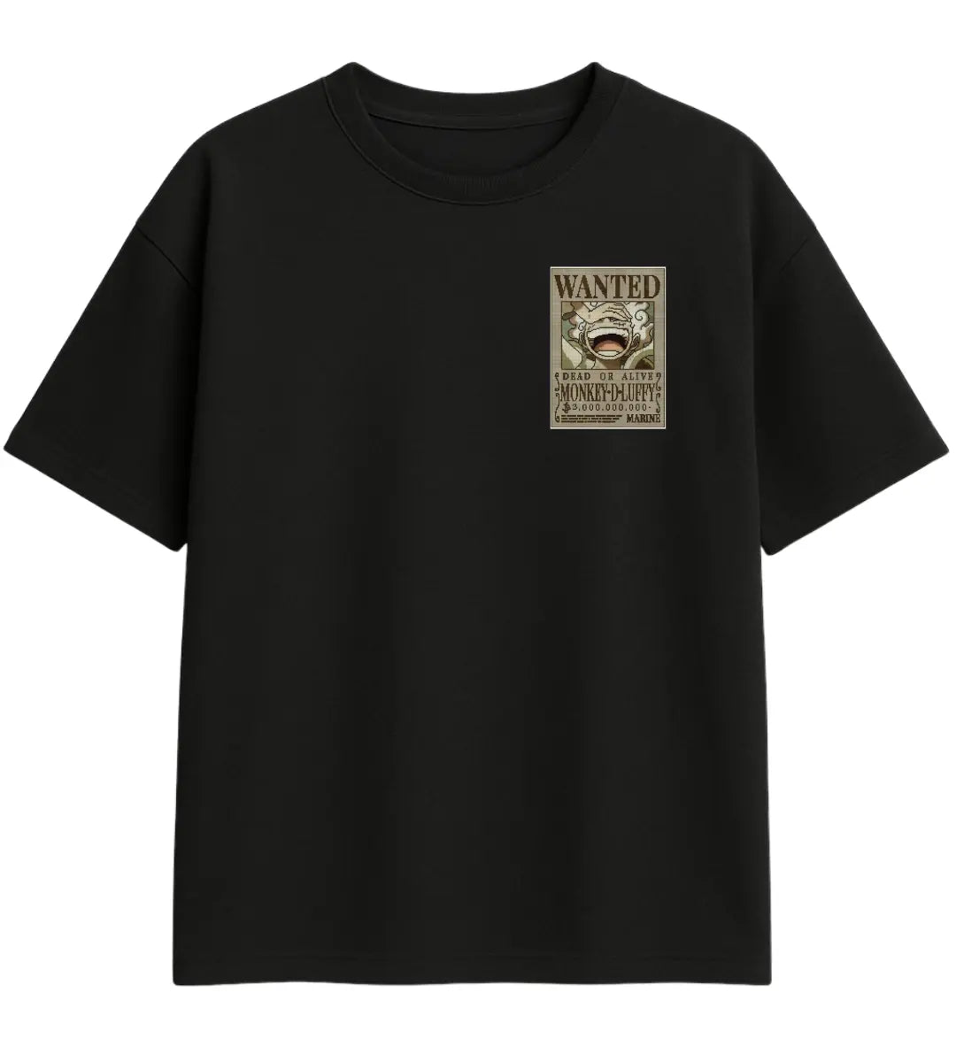 Wanted Luffy Oversize T-Shirt Lorinfo