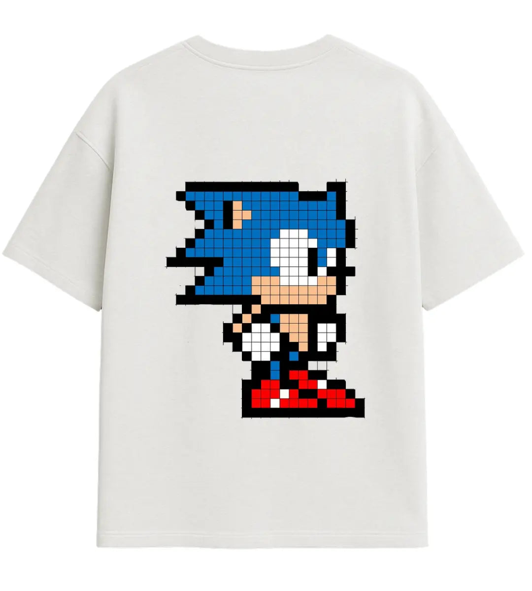 Pixel Sonic Oversize T-Shirt Lorinfo