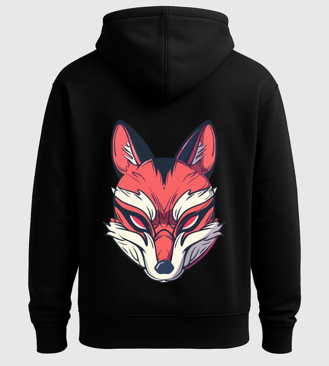Kan Kırmızı Tilki Hoodie Lorinfo