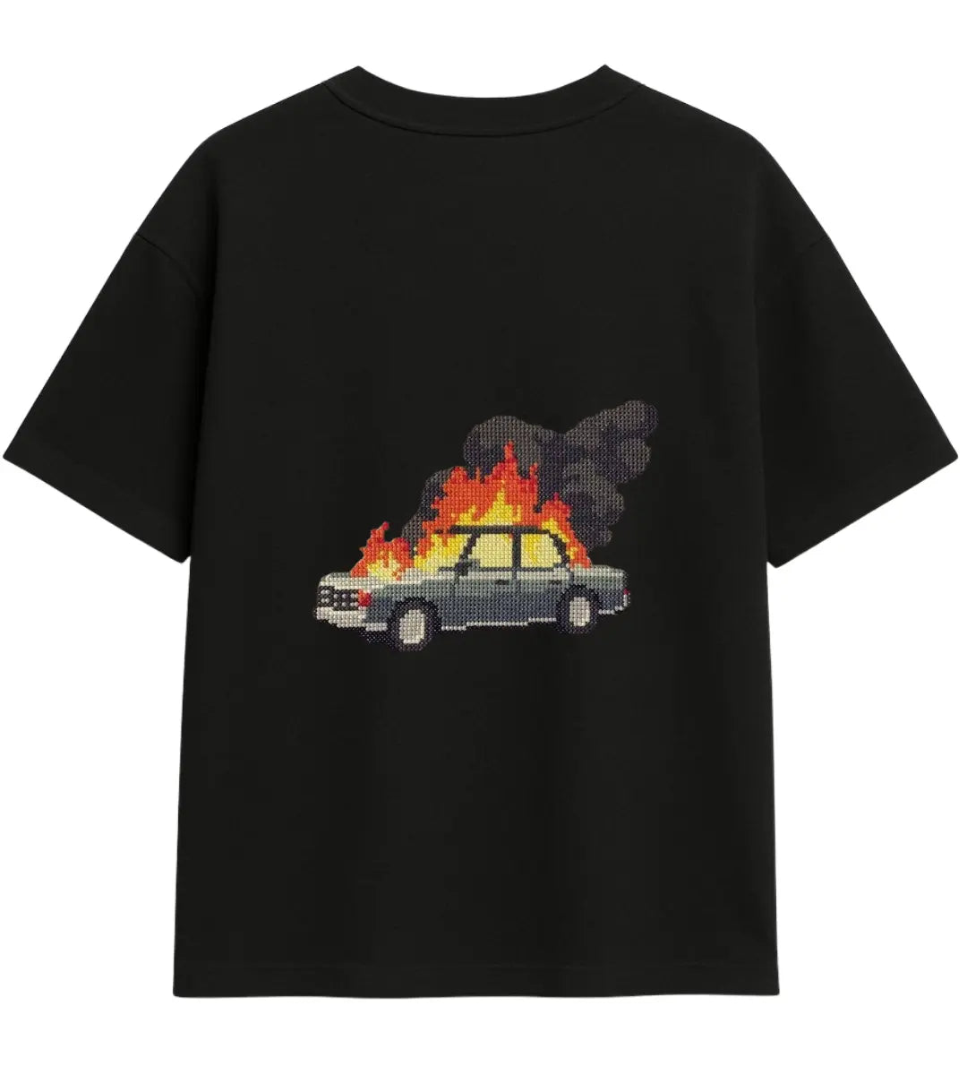 Burning Ride Oversize T-Shirt Lorinfo