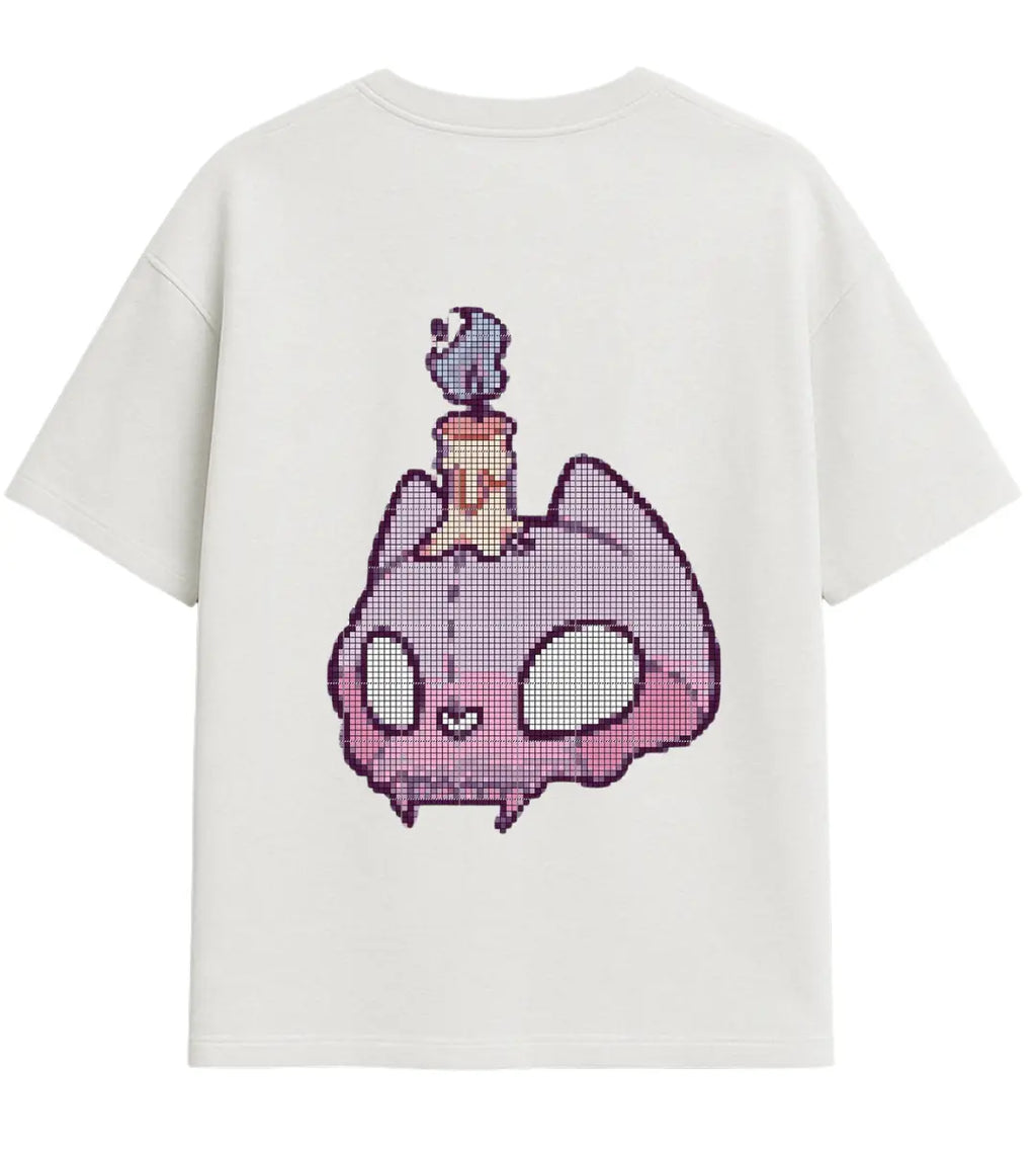 Cosmic Cat Oversize T-Shirt Lorinfo