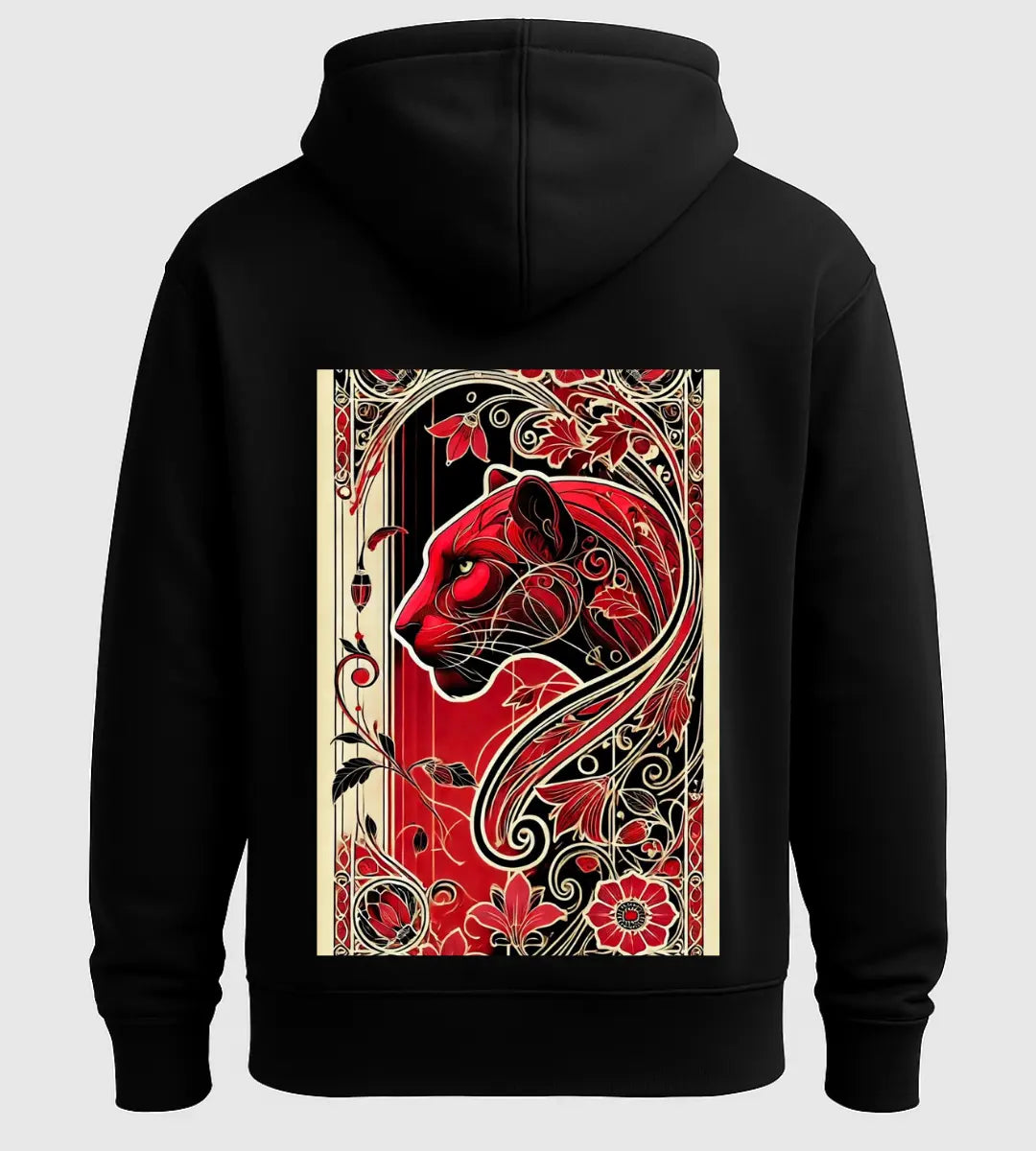 Red Panther Hoodie Lorinfo