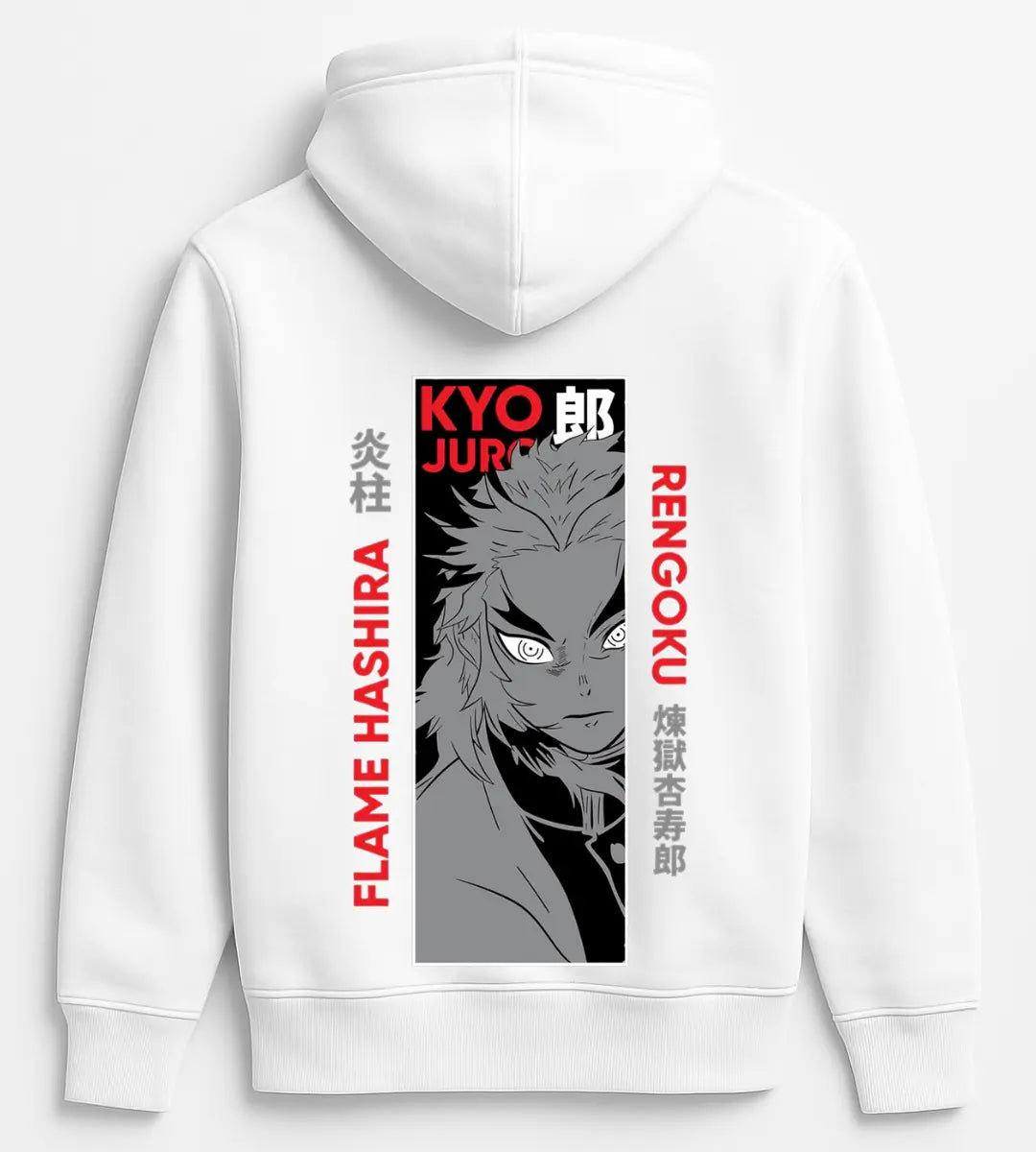 Rengoku Kyojuro Flame Hashira Hoodie Lorinfo