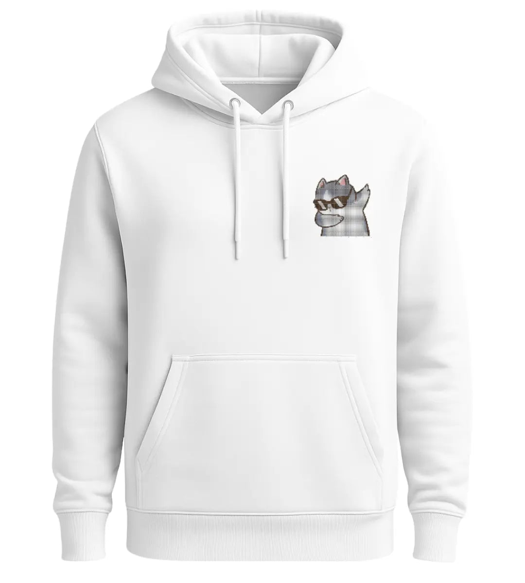 Cool Pixel Cat Hoodie Lorinfo