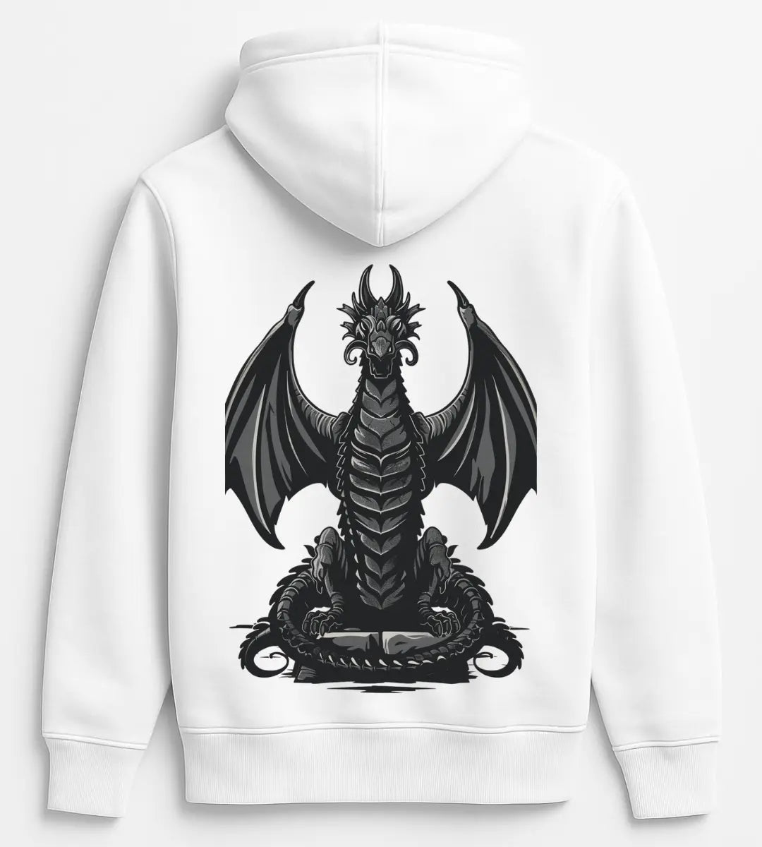 Dark Guardian Dragon Hoodie Lorinfo
