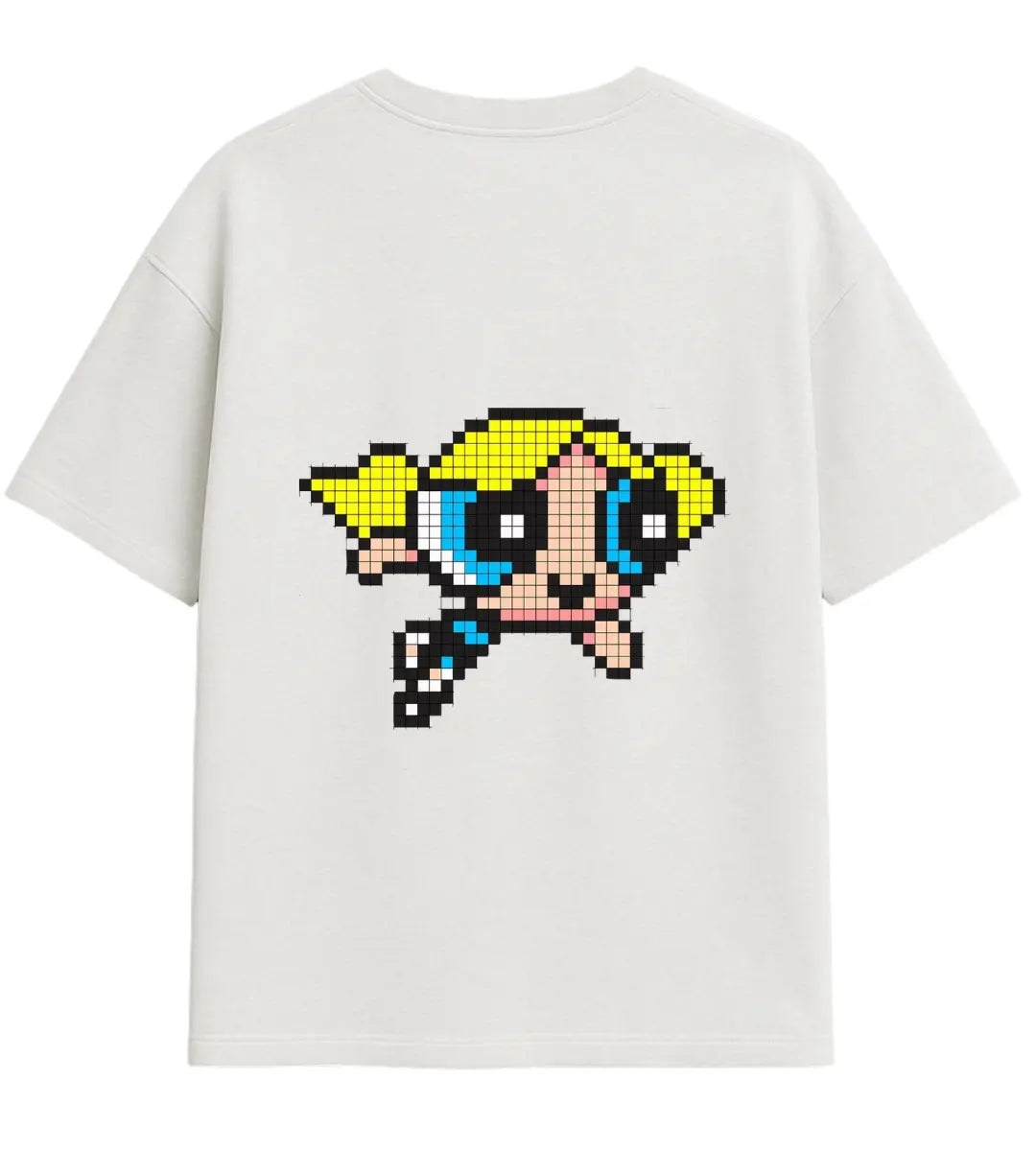 Retro Bubbles Oversize T-Shirt Lorinfo