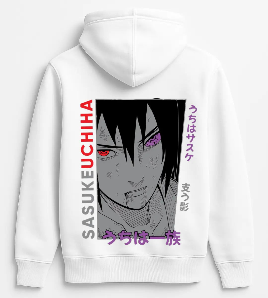 Sasuke Rinnegan Eye Hoodie Lorinfo