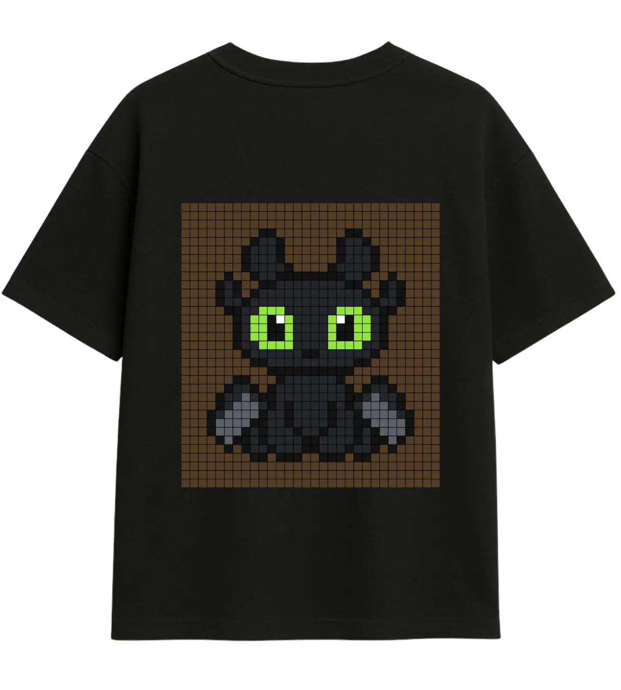 Baby Pixel Dragon Oversize T-Shirt Lorinfo