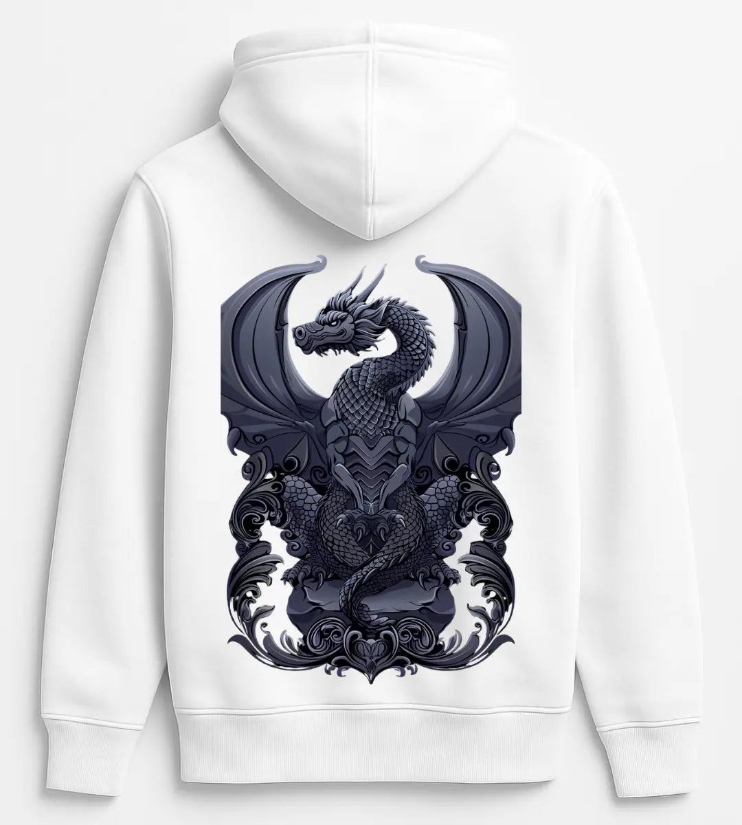 Royal Crest Dragon Hoodie Lorinfo