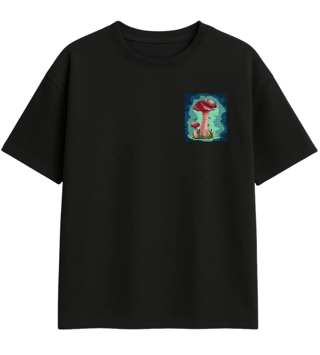 Mystic Mushroom Oversize T-Shirt Lorinfo