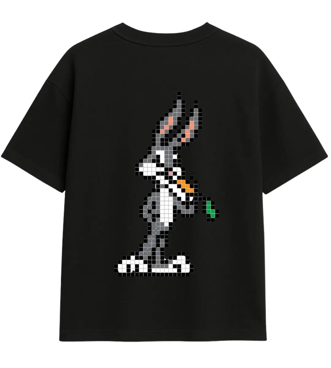 Pixel Bunny Oversize T-Shirt Lorinfo