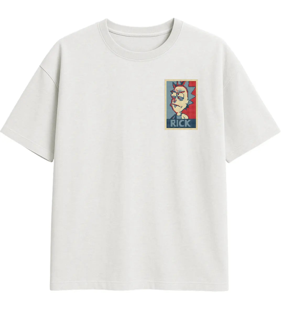 Rick Poster Oversize T-Shirt Lorinfo
