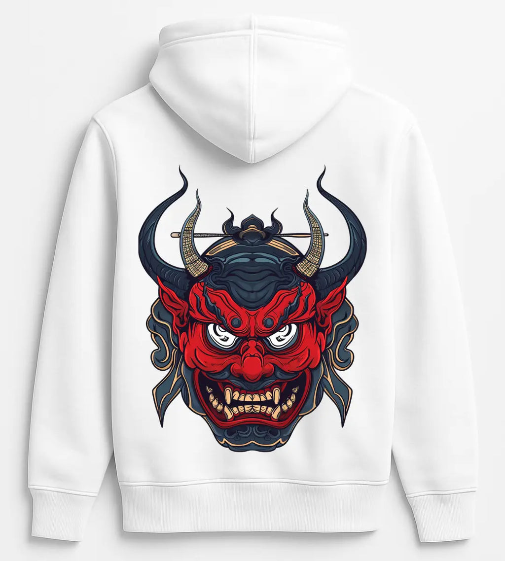 Red Oni Rage Hoodie Lorinfo