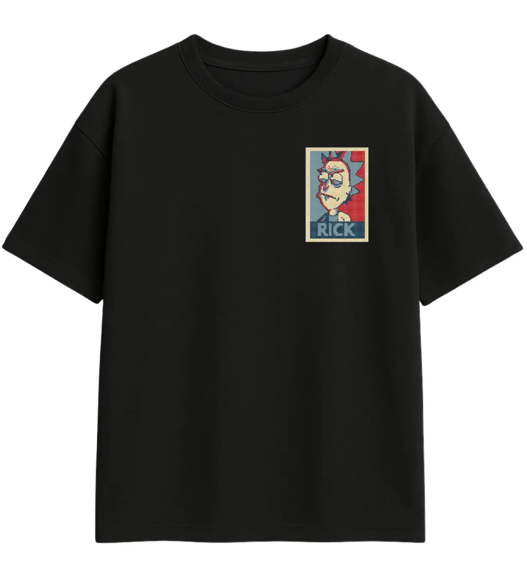 Rick Poster Oversize T-Shirt Lorinfo