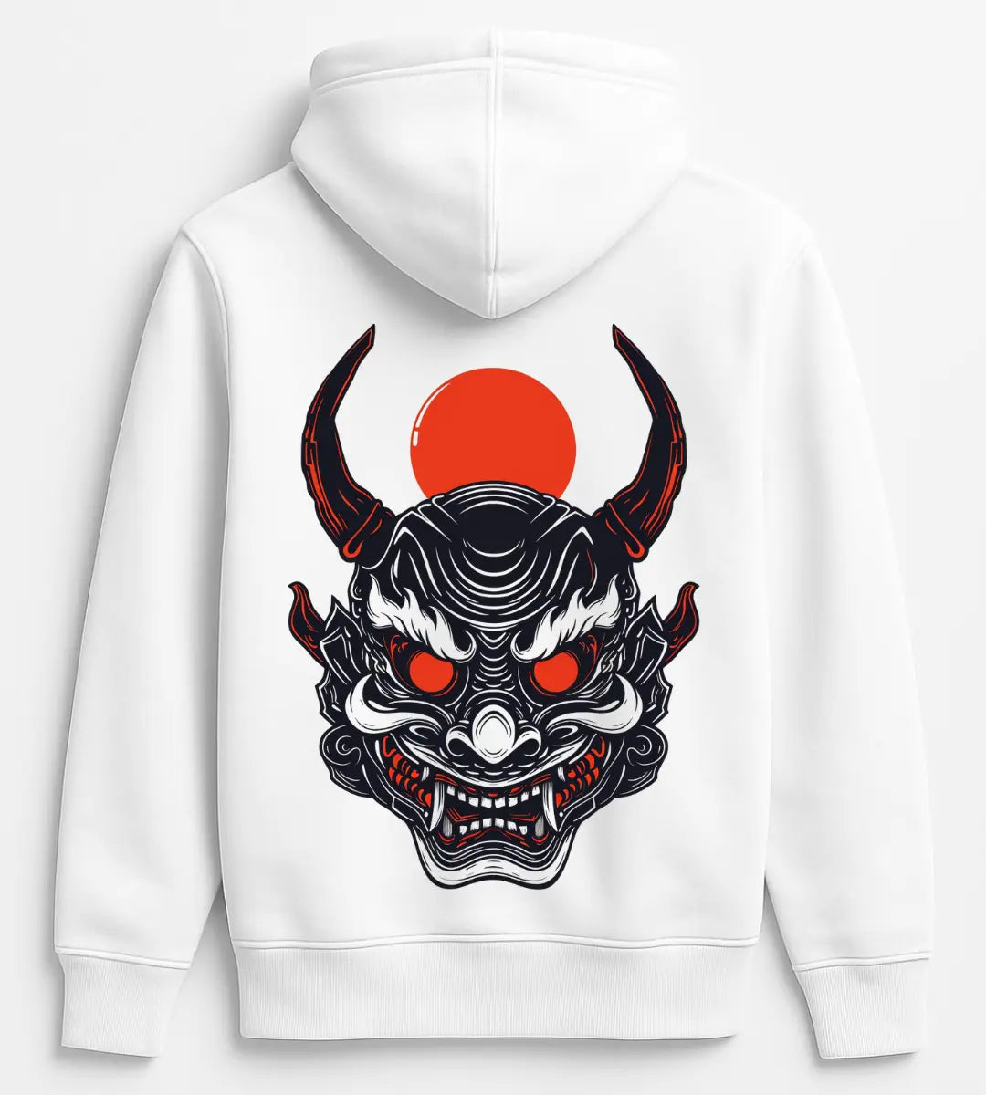 Rising Sun Oni Hoodie Lorinfo