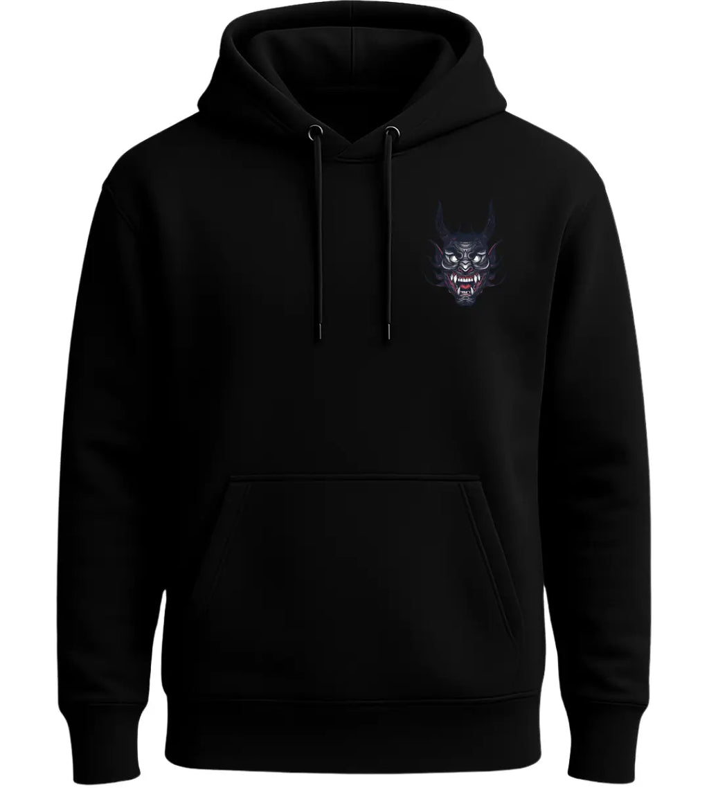 Shadow Oni Mask Hoodie Lorinfo