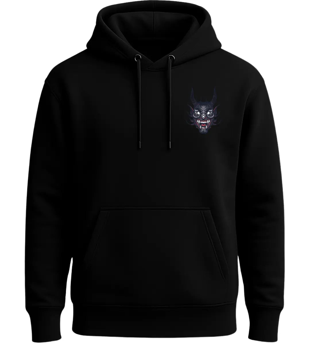 Shadow Oni Mask Hoodie Lorinfo