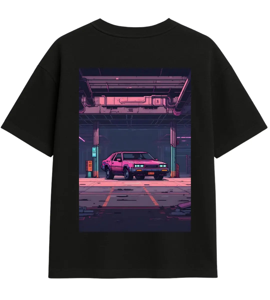 Retro Racer Oversize T-Shirt Lorinfo