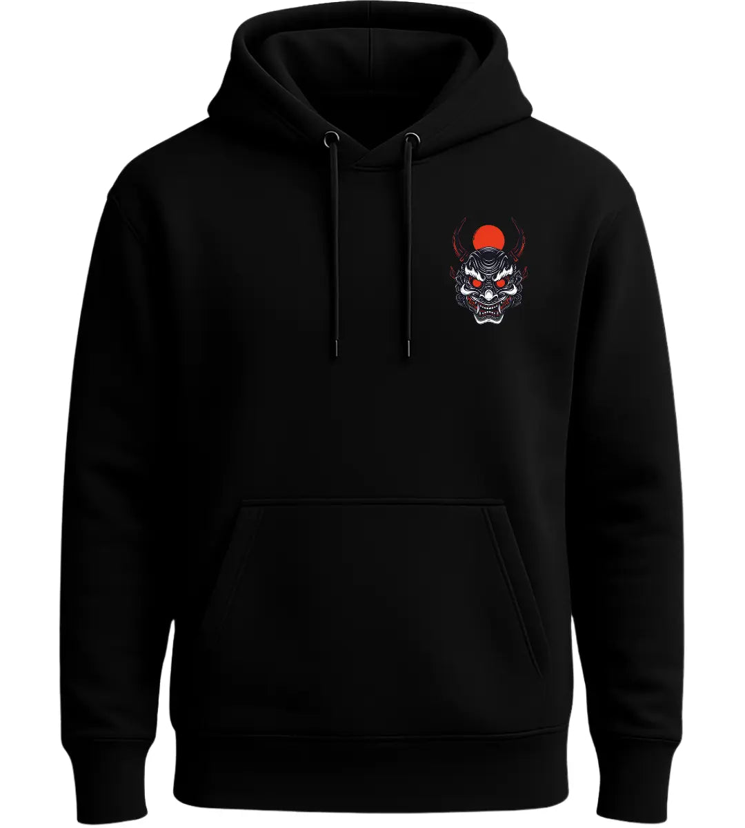 Rising Sun Oni Hoodie Lorinfo