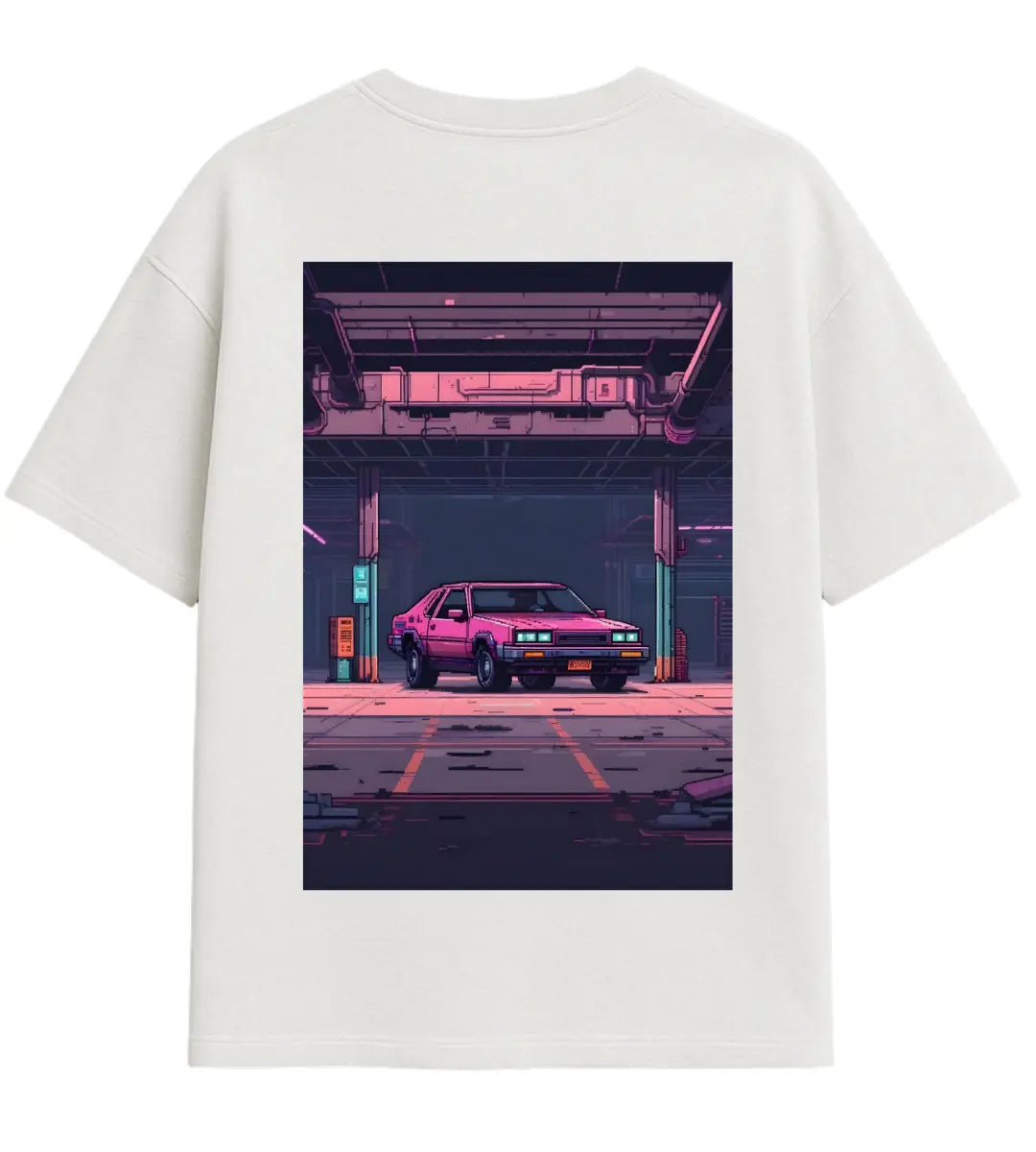 Retro Racer Oversize T-Shirt Lorinfo