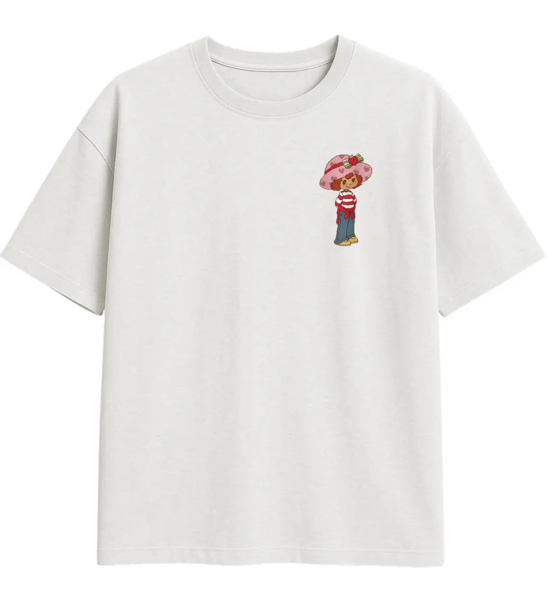Çilek Kız Oversize T-Shirt Lorinfo
