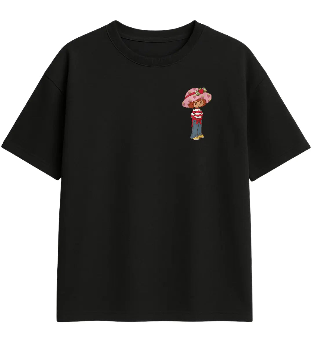 Çilek Kız Oversize T-Shirt Lorinfo