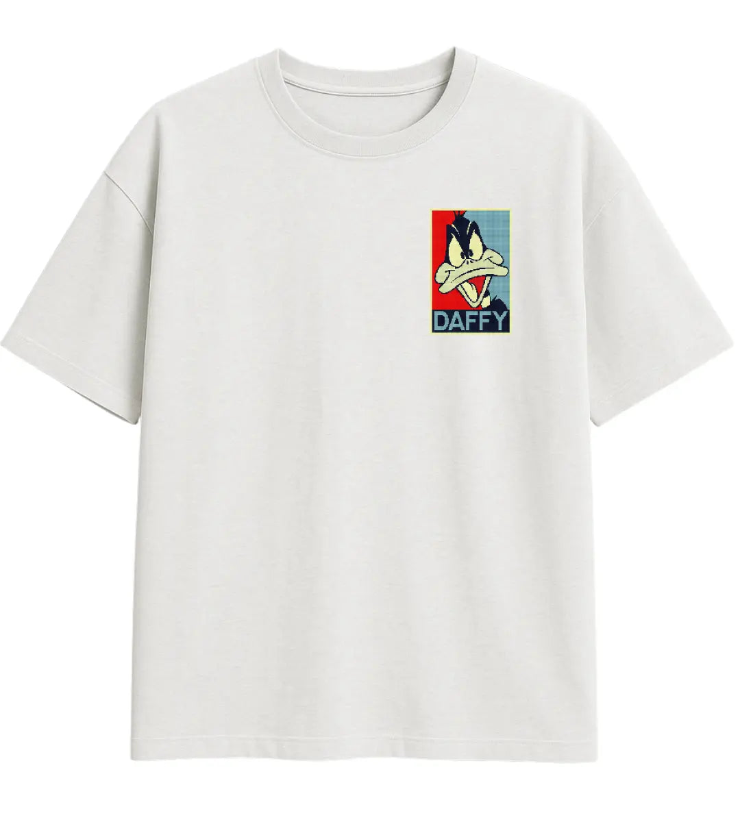 Daffy Retro Poster Oversize T-Shirt Lorinfo