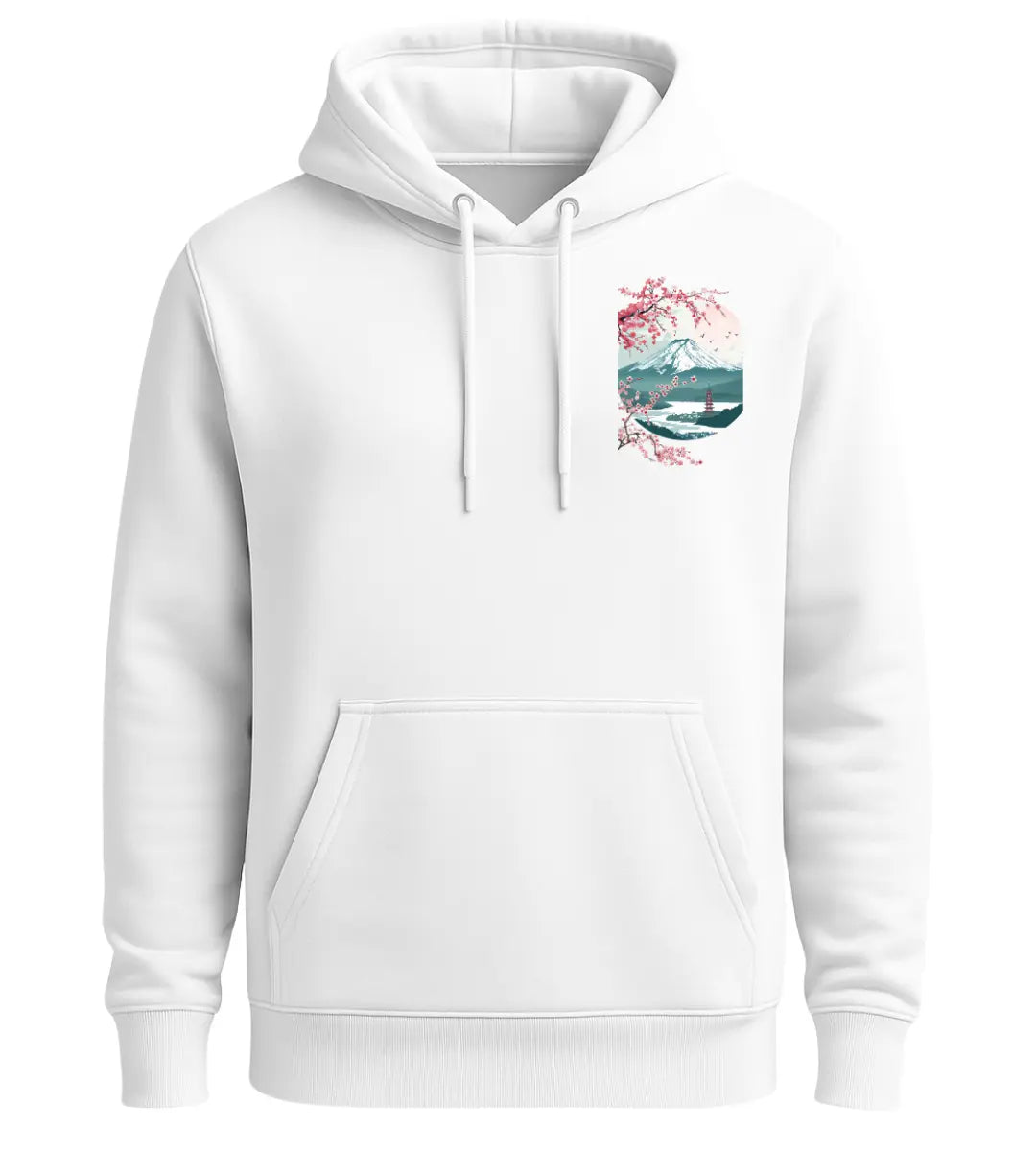 Pagoda Blossom View Hoodie Lorinfo