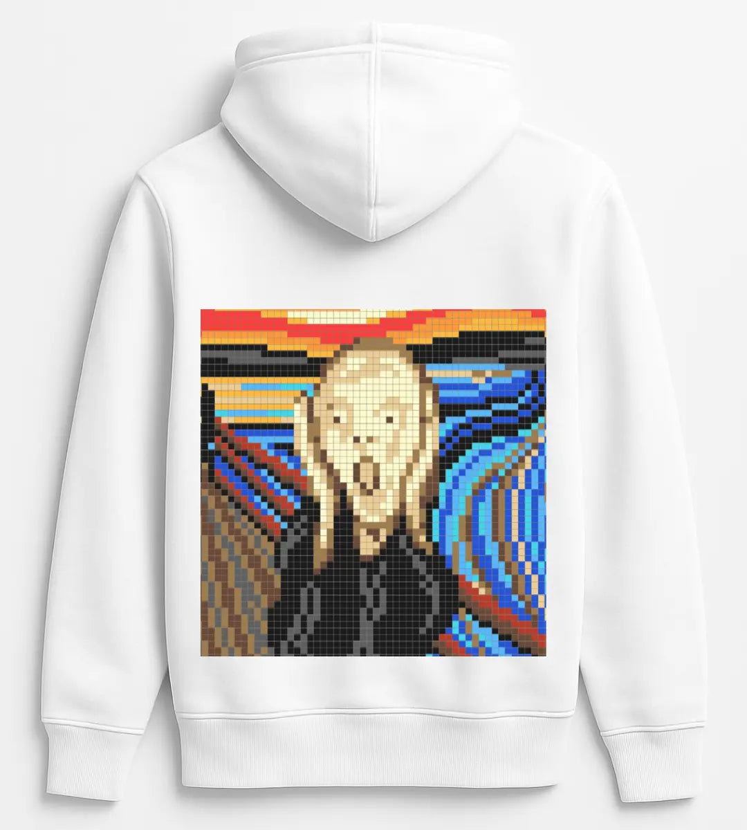 Pixel Scream Hoodie Lorinfo