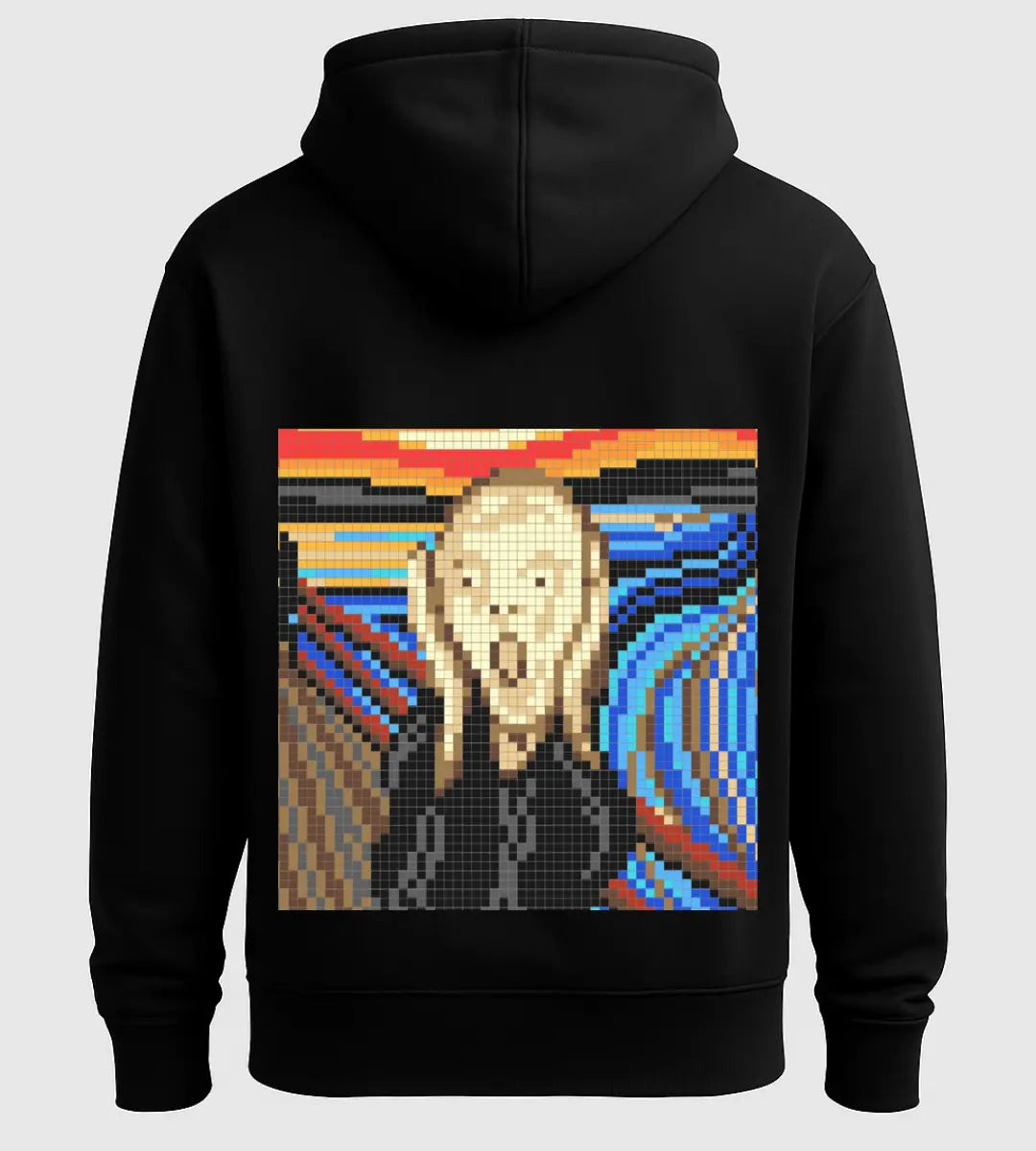 Pixel Scream Hoodie Lorinfo