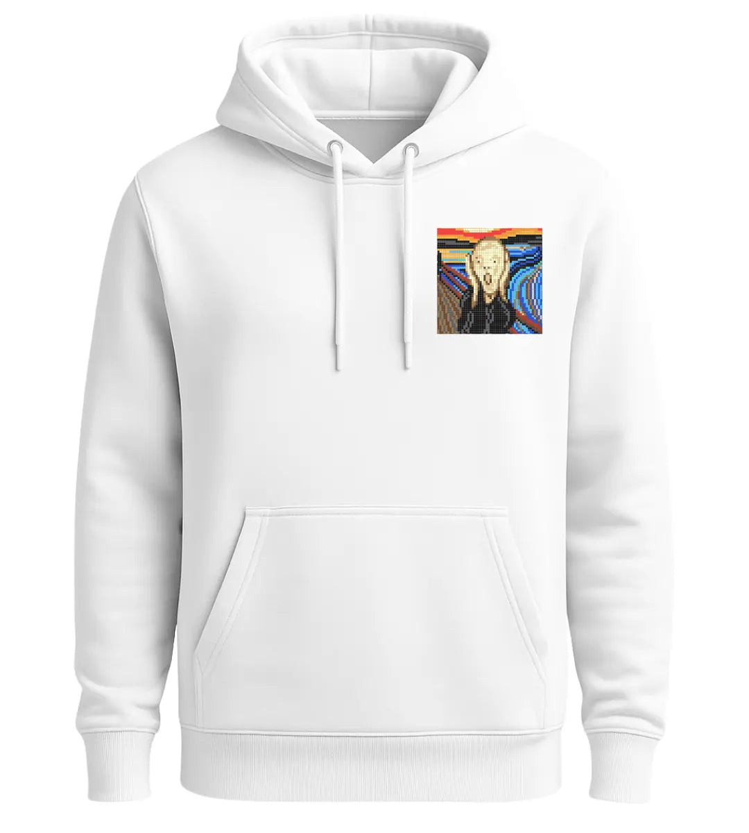 Pixel Scream Hoodie Lorinfo
