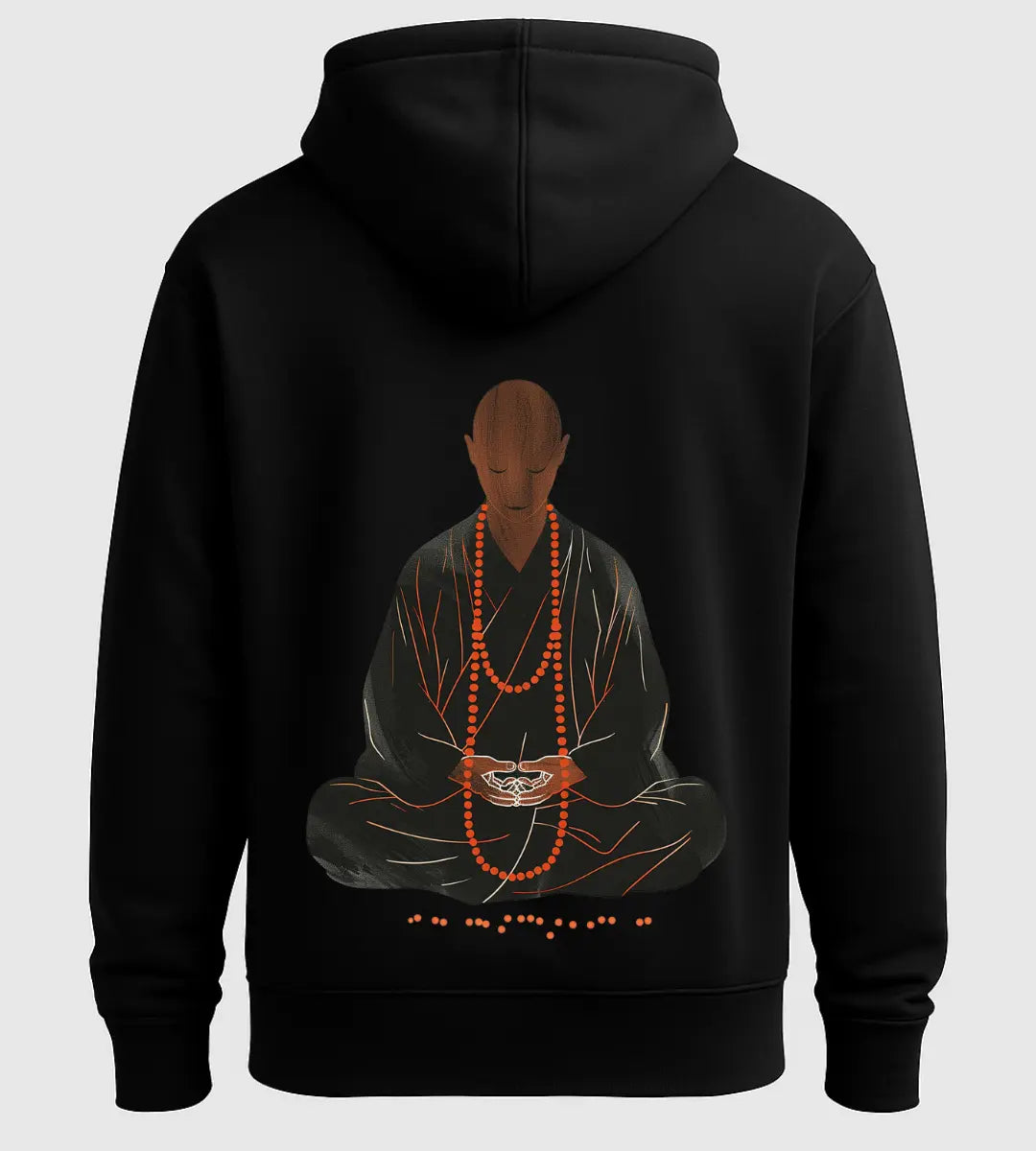 Silent Monk Spirit Hoodie Lorinfo