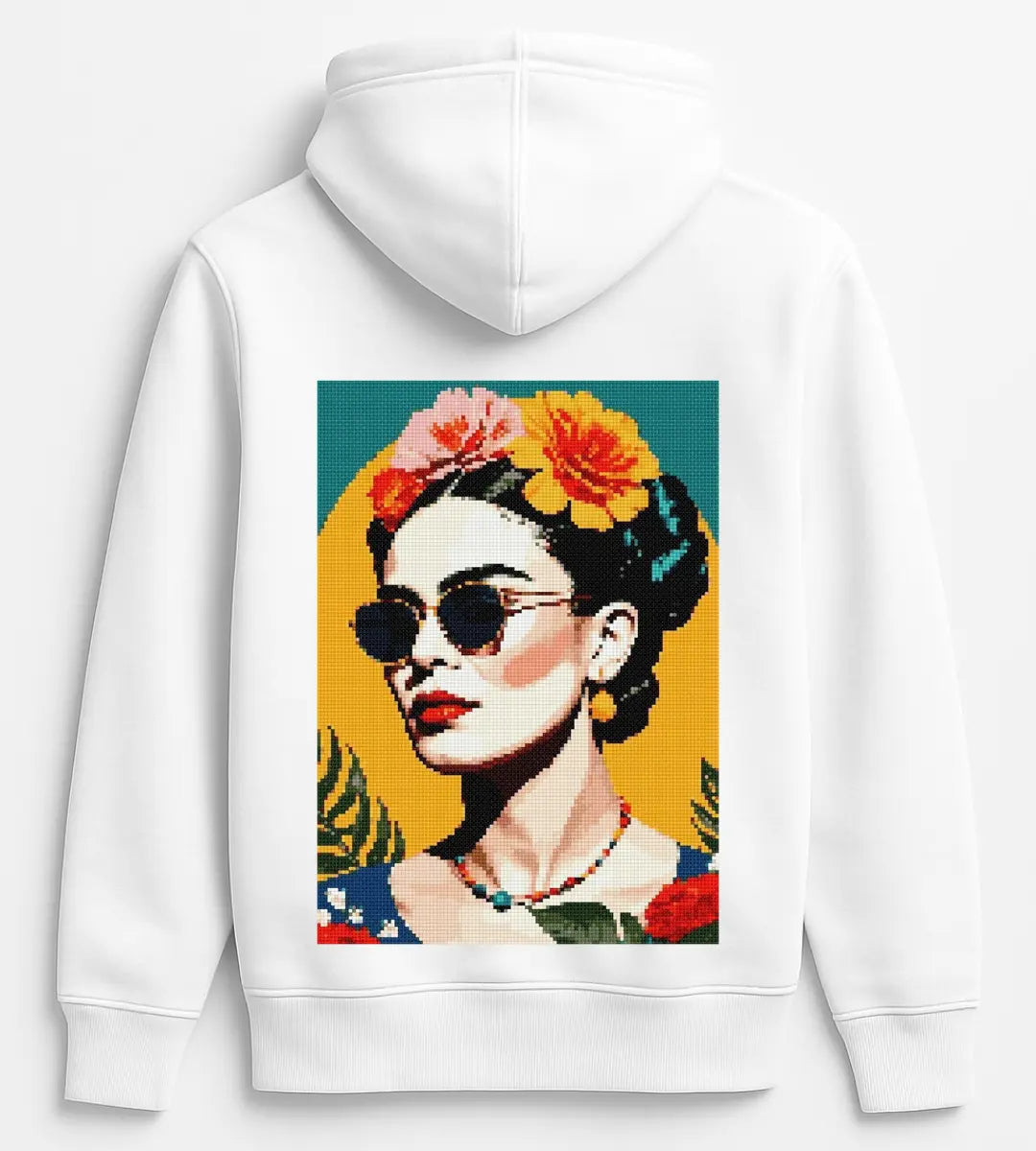 Pixel Frida Hoodie Lorinfo