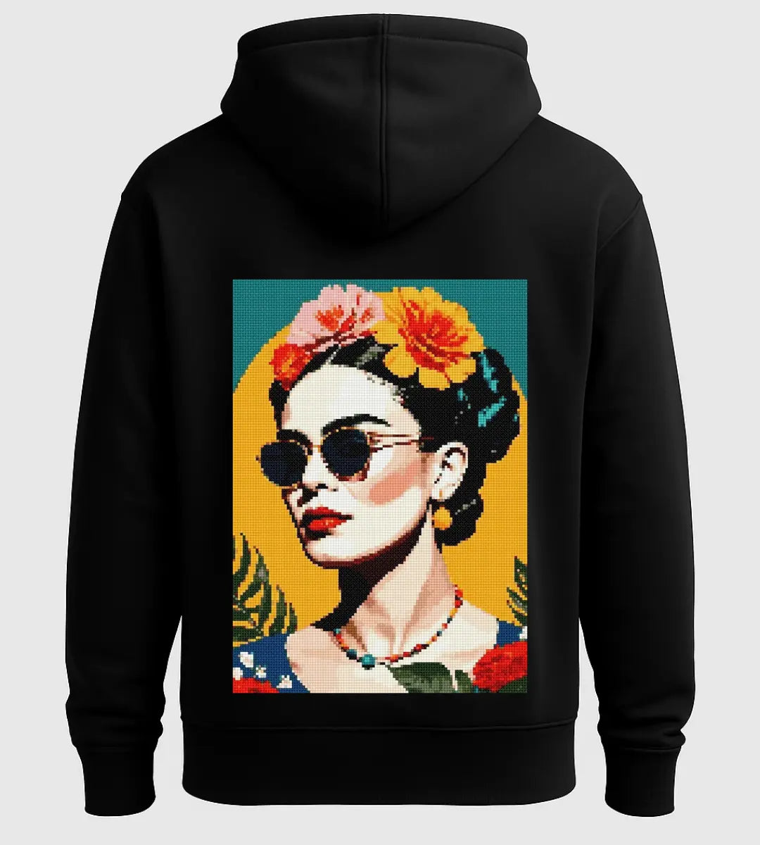 Pixel Frida Hoodie Lorinfo