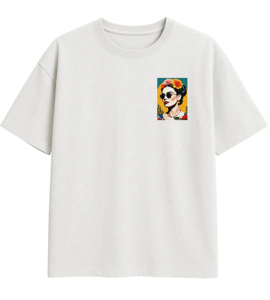Pixel Frida Oversize T-Shirt Lorinfo