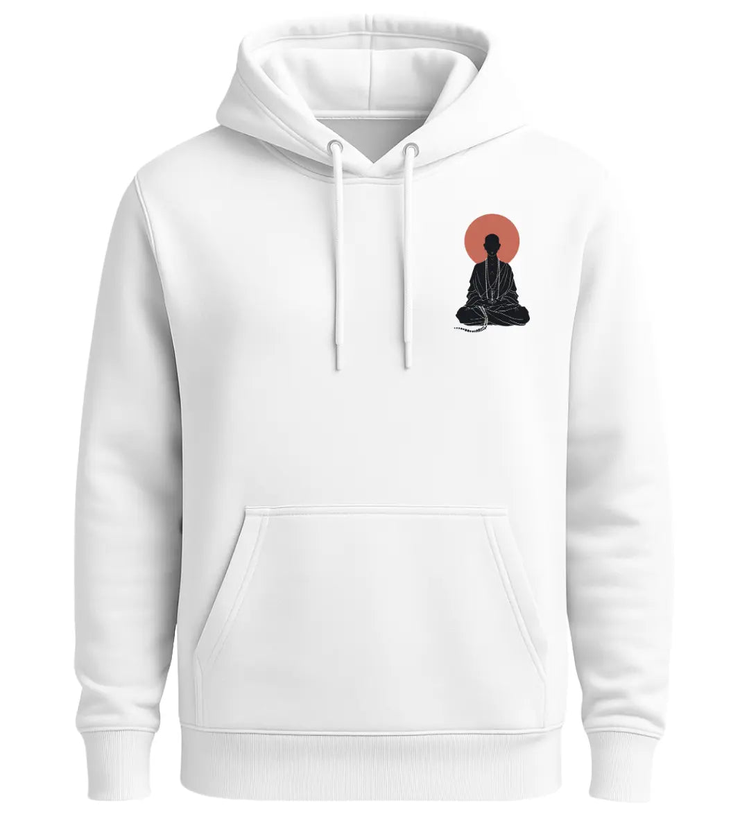 Red Sun Monk Hoodie Lorinfo