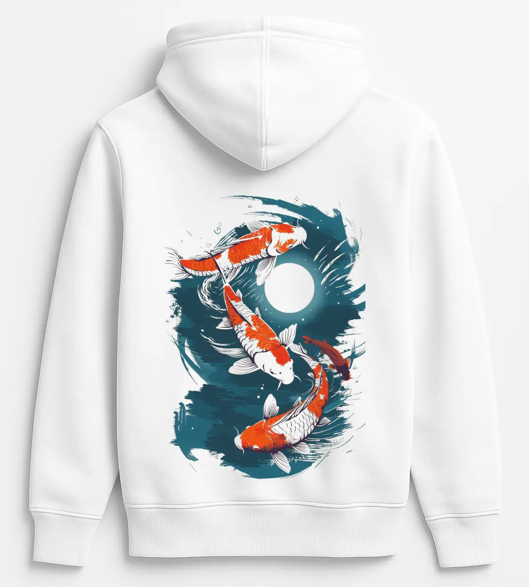 Koi Moon Flow Hoodie Lorinfo