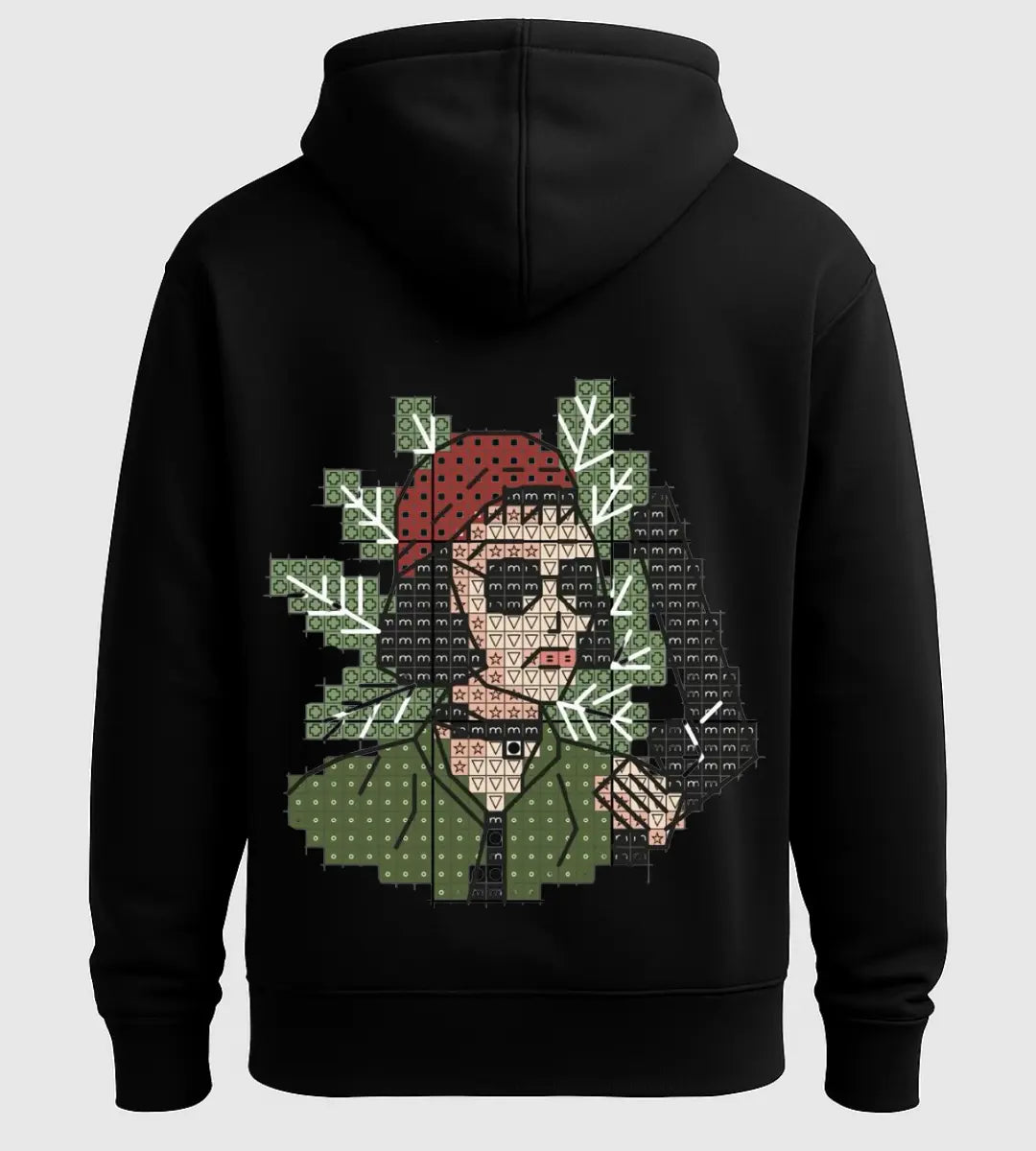 Pixel Revolutionary Hoodie Lorinfo