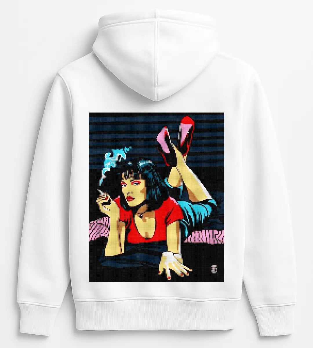Retro Femme Fatale Hoodie Lorinfo