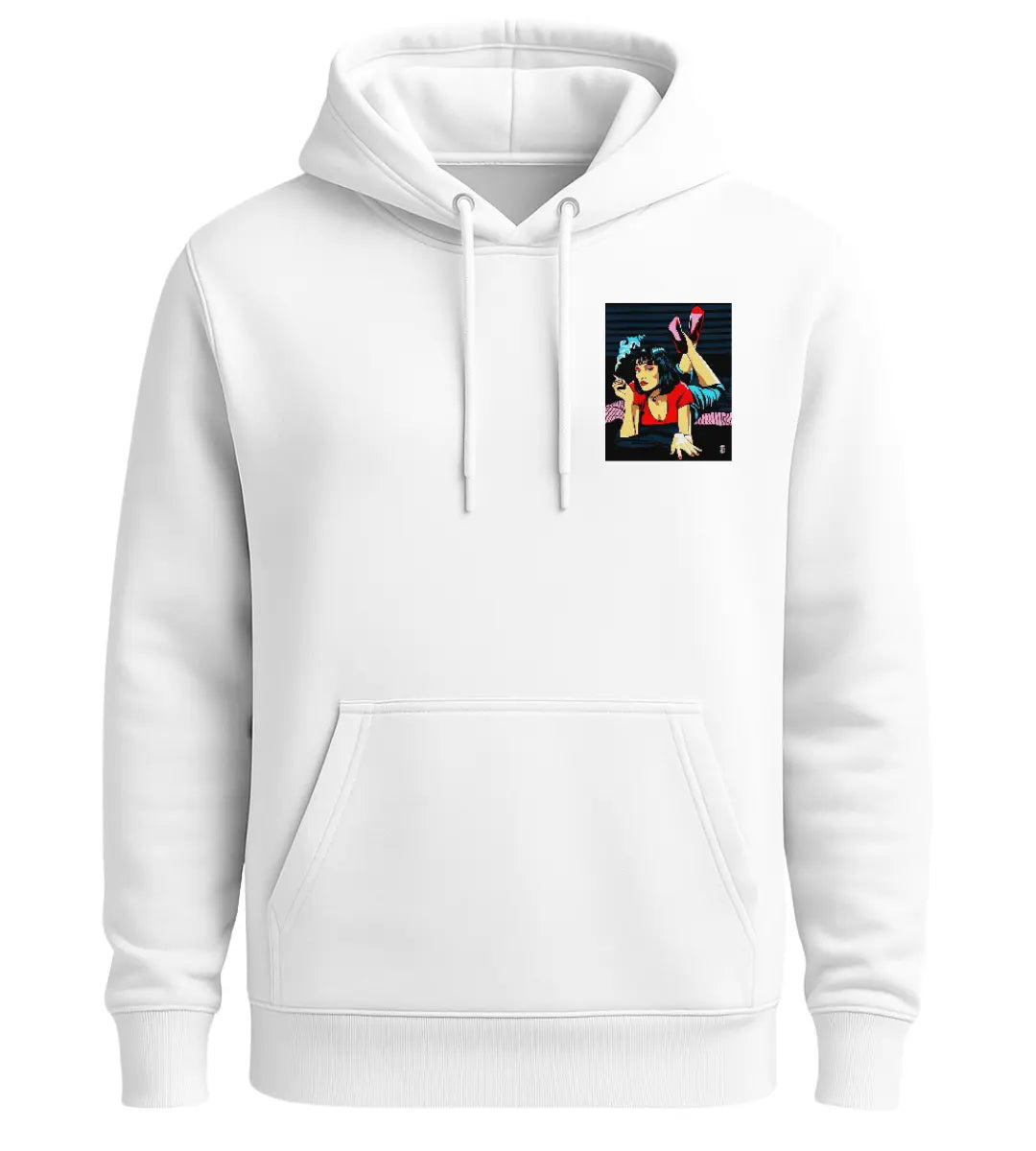 Retro Femme Fatale Hoodie Lorinfo