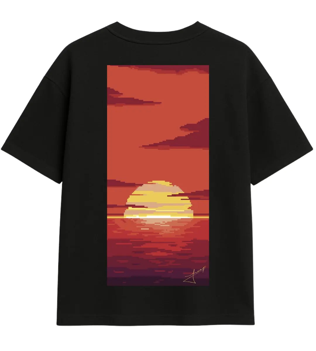 Sunset Oversize T-Shirt Lorinfo