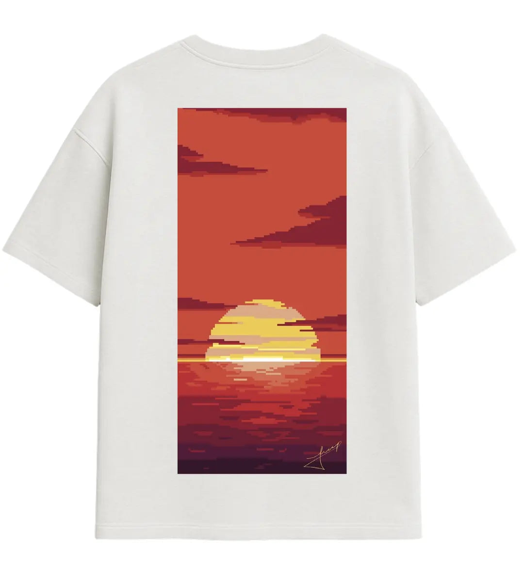 Sunset Oversize T-Shirt Lorinfo