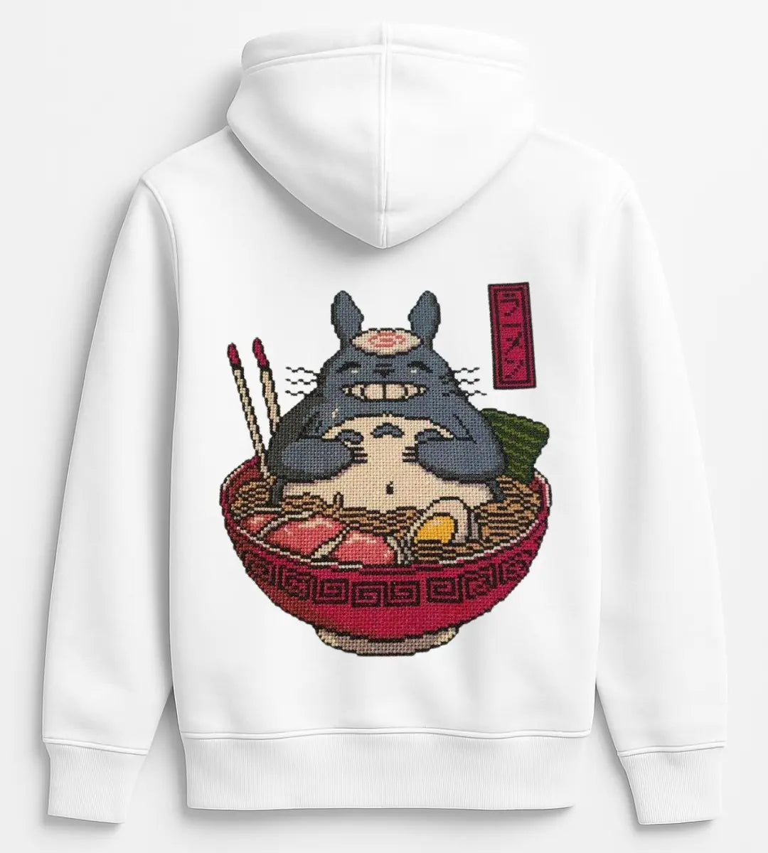 Totoro Ramen Hoodie Lorinfo