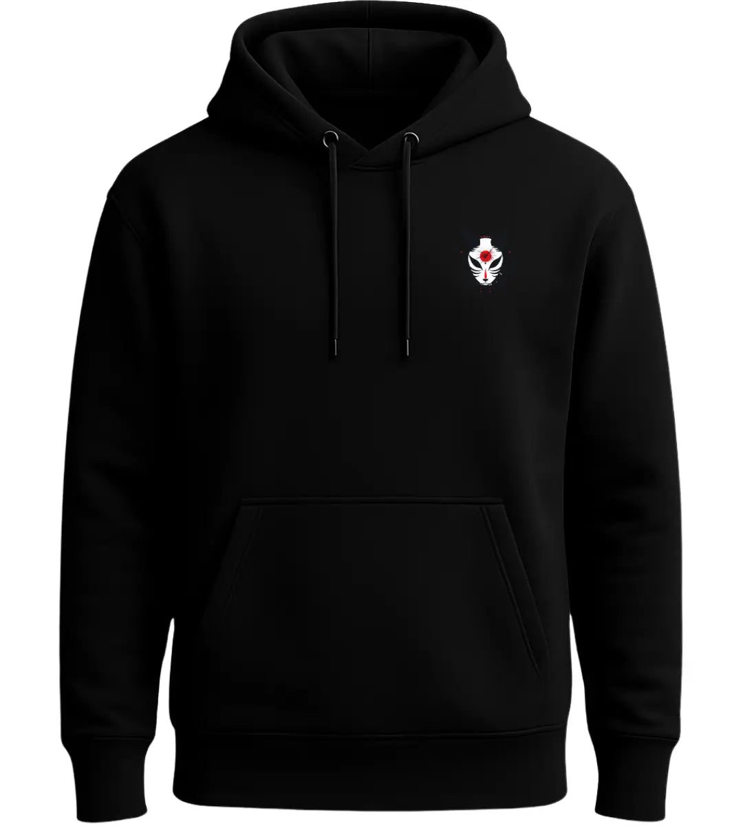 Blood Moon Kitsune Hoodie Lorinfo