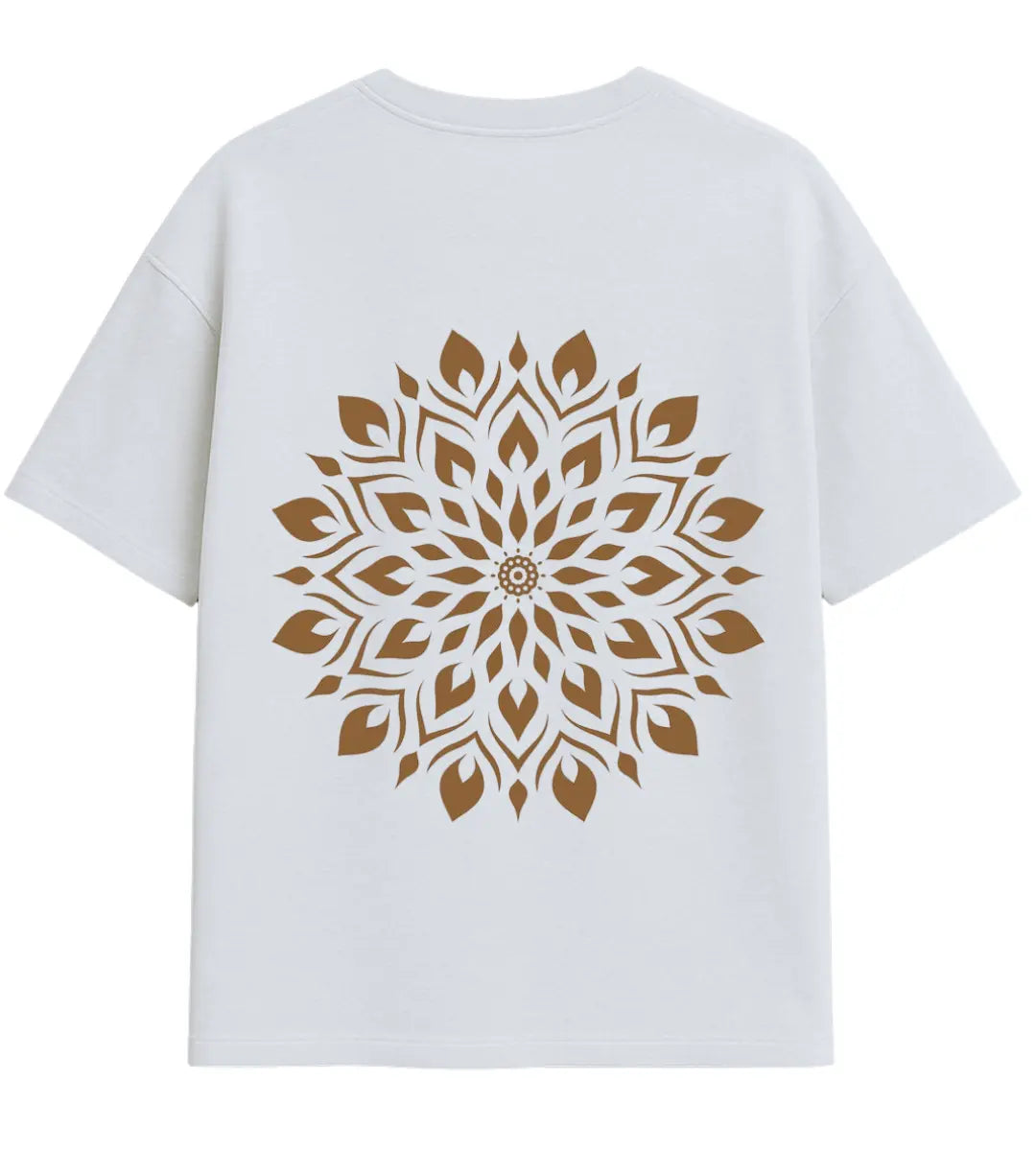 Gold Mandala Oversize T-Shirt Lorinfo